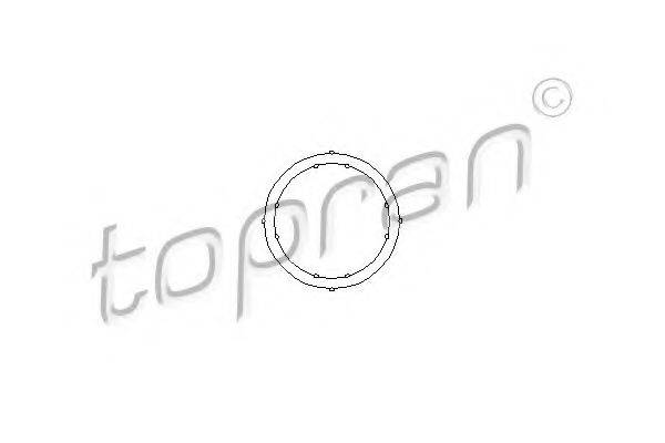 Прокладка, фланець охолоджувальної рідини TOPRAN 100 721