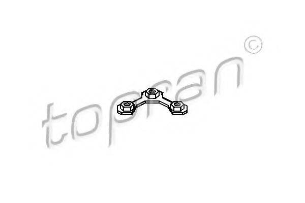 TOPRAN 108158 Стопорная пластина, несущие / нап