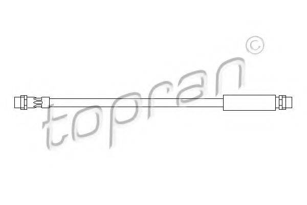 Шланг тормозной системы TOPRAN 108 657