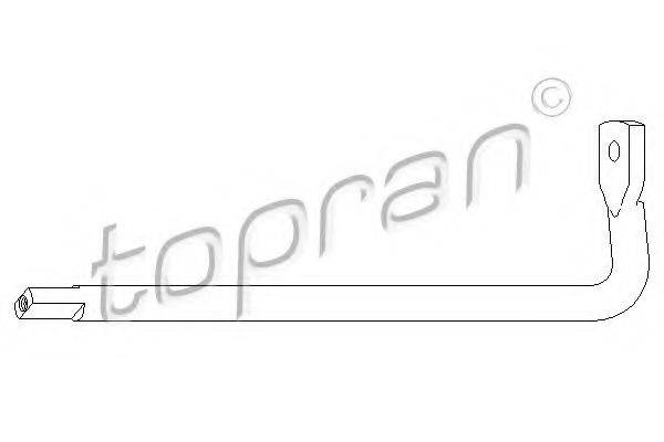 Ролик натяжной ремня генератора TOPRAN 109 743