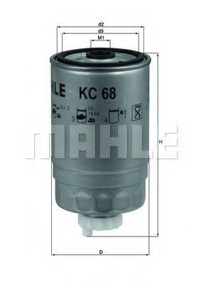 Фильтр топлива KNECHT KC 68