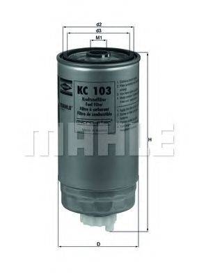 Фильтр топлива KNECHT KC 103