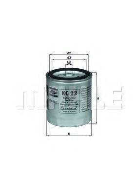 Фильтр топлива KNECHT KC 22