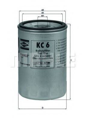 Фильтр топлива KNECHT KC 6