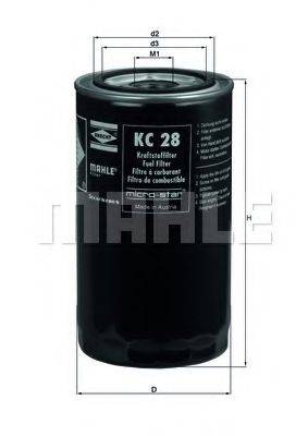 Фильтр топлива KNECHT KC 28