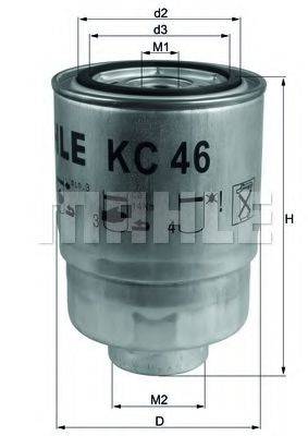 Фильтр топлива KNECHT KC 46
