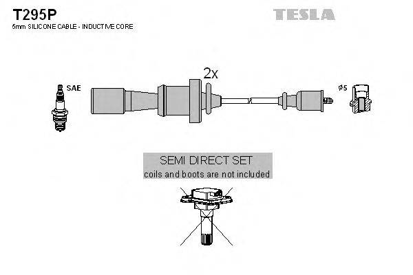 Провода зажигания (комплект) TESLA T295P
