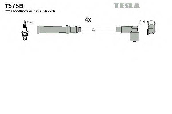 Провода зажигания (комплект) TESLA T575B