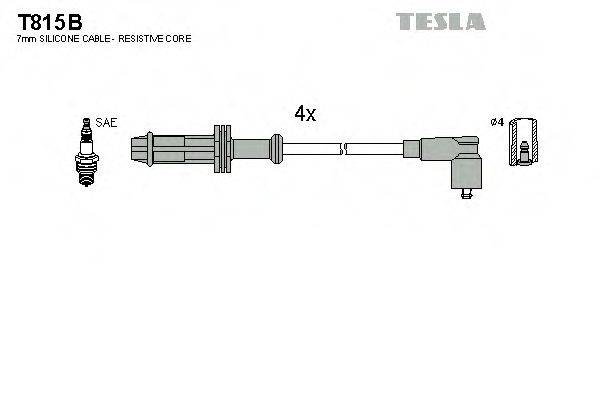 Провода зажигания (комплект) TESLA T815B