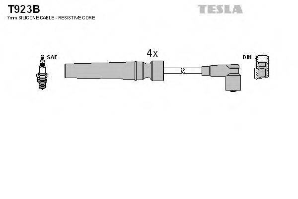 Провода зажигания (комплект) TESLA T923B