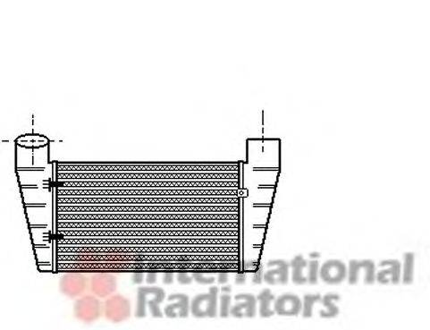 Радиатор интеркуллера 