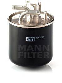 Фильтр топлива MANN-FILTER WK 1136