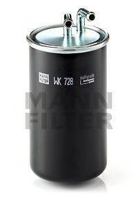 Фильтр топлива MANN-FILTER WK 728