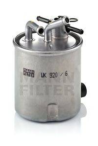 Фильтр топлива MANN-FILTER WK 920/6