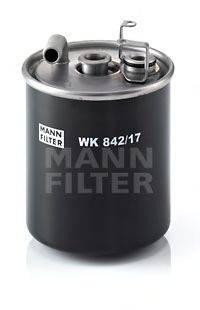 Фильтр топлива MANN-FILTER WK 842/17