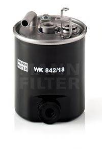 Фильтр топлива MANN-FILTER WK 842/18