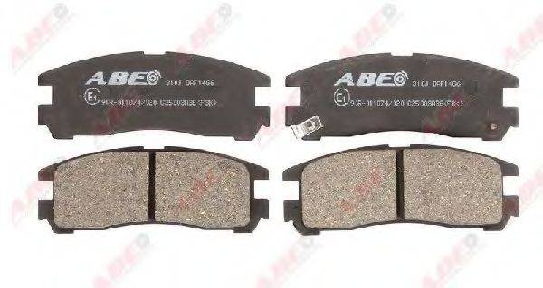 Колодки (дисковый тормоз) ABE C25003ABE