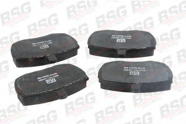 Комплект гальмівних колодок, дискове гальмо BSG BSG 30-200-012