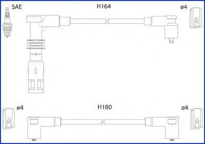 Провода зажигания (комплект) HITACHI 134700