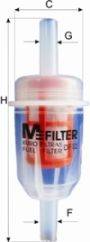 Фильтр топлива MFILTER DF 12