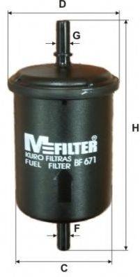 Фильтр топлива MFILTER BF 671