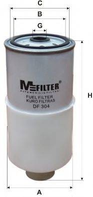 Фильтр топлива MFILTER DF 304
