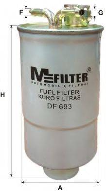 Паливний фільтр MFILTER DF 693