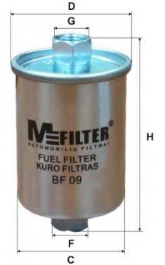 Фильтр топлива MFILTER BF 09