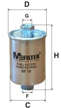 Фильтр топлива MFILTER BF 10