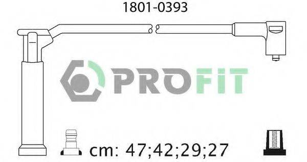 Провода зажигания (комплект) PROFIT 1801-0393