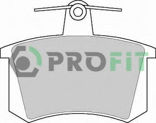 Колодки (дисковый тормоз) PROFIT 5000-0222