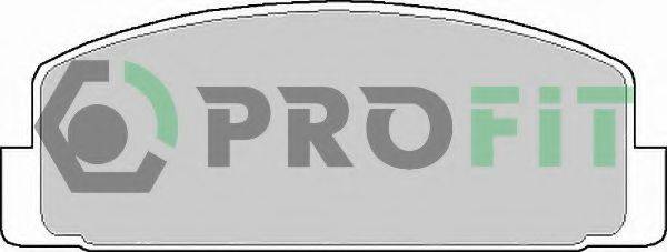Колодки (дисковый тормоз) PROFIT 5000-0372