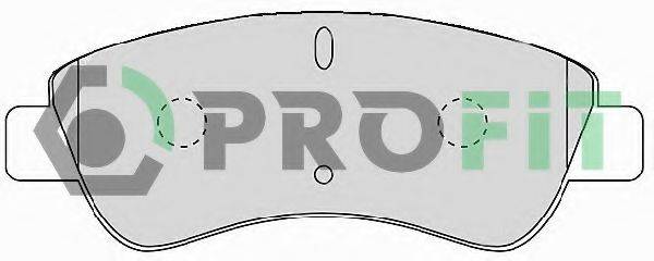 Колодки (дисковый тормоз) PROFIT 5000-1399