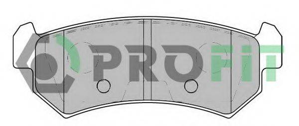 Колодки (дисковый тормоз) PROFIT 5000-1889
