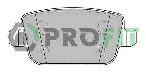 Колодки (дисковый тормоз) PROFIT 5000-1917