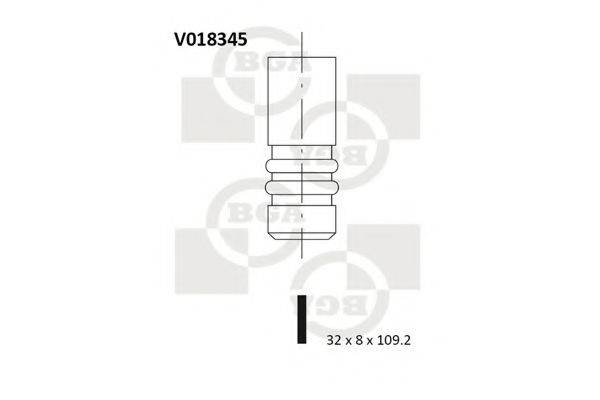 Випускний клапан BGA V018345