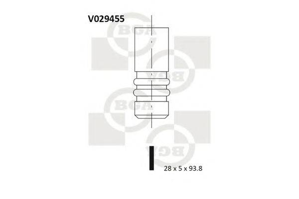 Впускний клапан BGA V029455