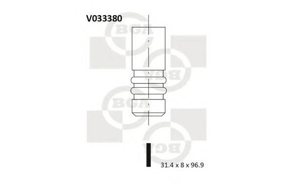Випускний клапан BGA V033380
