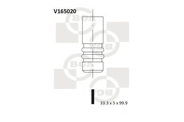 Впускний клапан BGA V165020