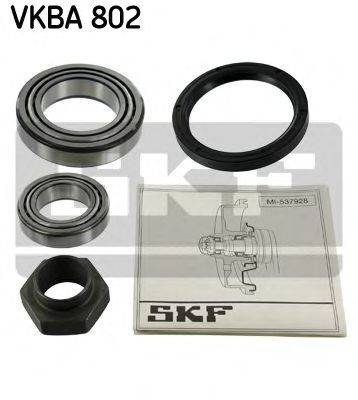 Комплект підшипника ступиці колеса SKF VKBA 802