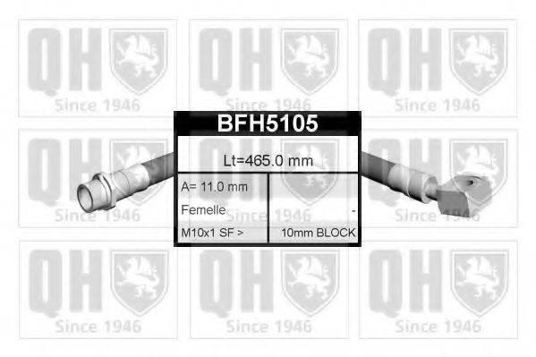 QUINTON HAZELL BFH5105 Шланг тормозной системы