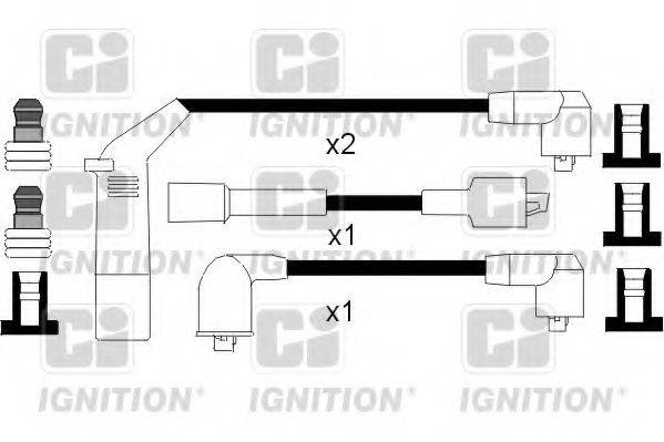 QUINTON HAZELL XC1059 Провода зажигания (комплект)