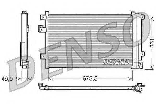 Конденсатор, кондиціонер DENSO DCN09084