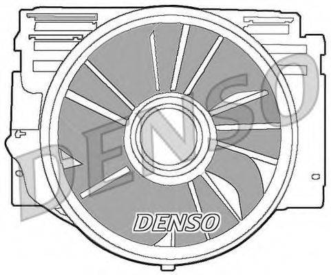 Вентилятор системы охлаждения двигателя DENSO DER05007