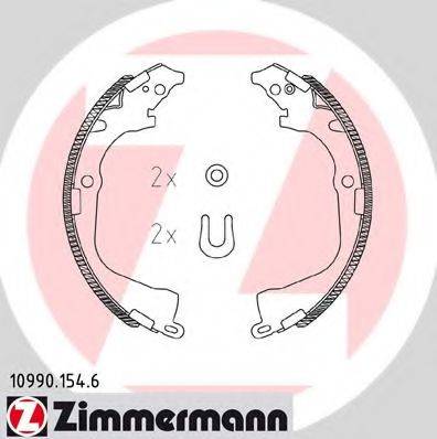 Тормозные колодки (барабанные) ZIMMERMANN 10990.154.6
