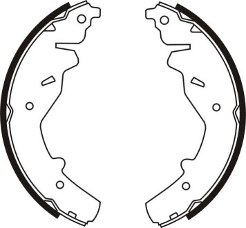 Гальмівні колодки, барабанні abe c00307ABE