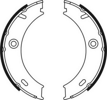 Гальмівні колодки, барабанні abe crm003abe