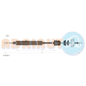 Трос зчеплення adriauto 1101371