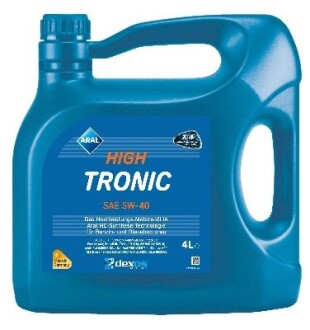 High Tronic 5W-40 4L aral 154FE7