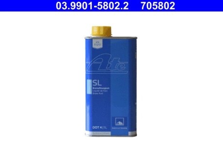 Тормозная жидкость SL DOT4 1L ate 03.9901-5802.2